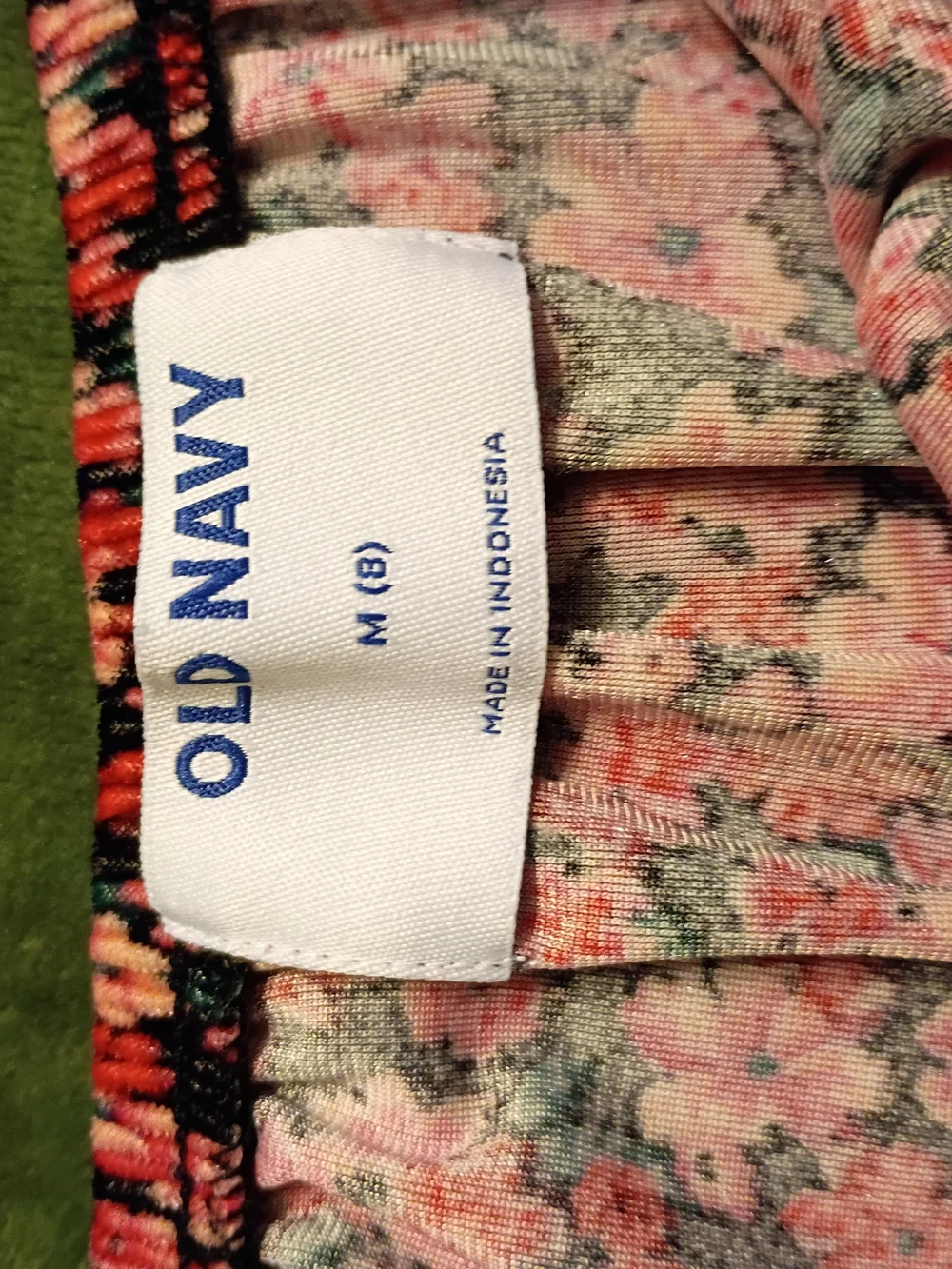 Like New! 2/$10 Old Navy Kids Floral Off-Shoulder Top - Pink Red & Black Boho